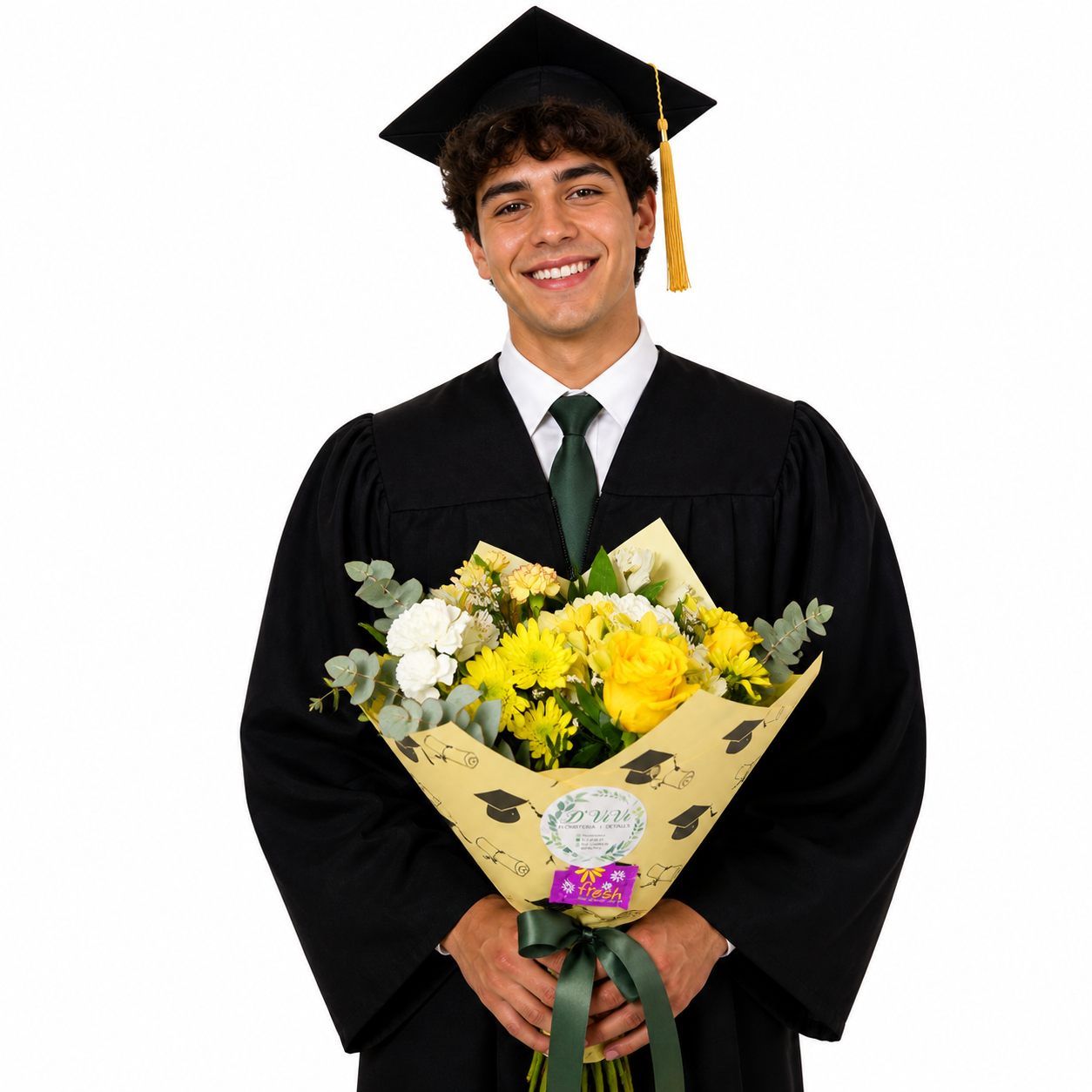Ramos de graduación hechos a mano
