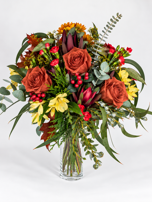 Ramo Fuego de Otoño de Floristería D'Vivi