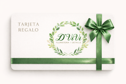 Tarjeta regalo Floristeria D’Vivi