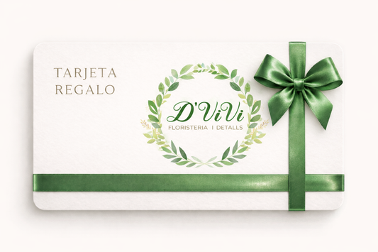 Targeta regal Floristeria D'Vivi